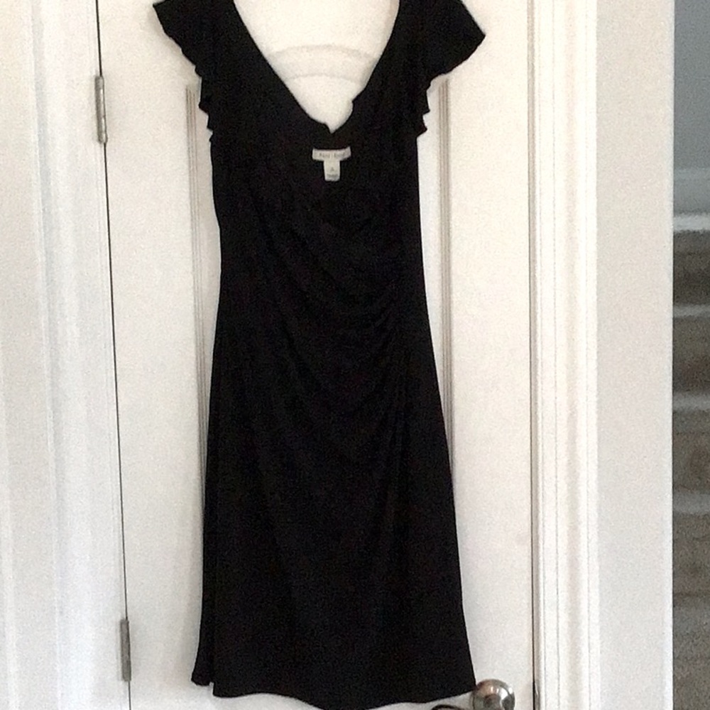 Black cocktail dress